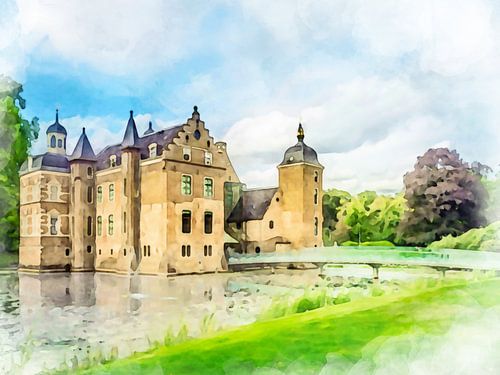 Kasteel Ruurlo, Berkelland, Gelderland.