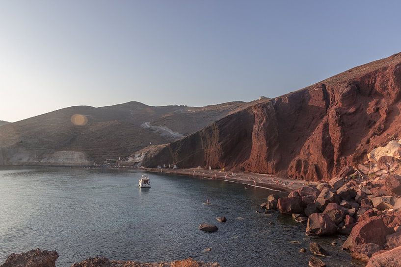 Red Beach - Santorini von Dennis Eckert