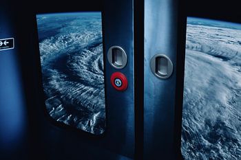 Blick aus der U-Bahn auf den Planeten