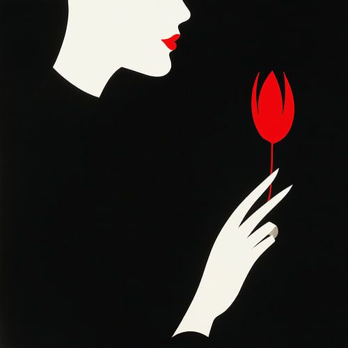 The Silence of a Red Tulip