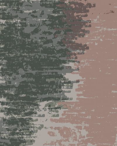 Coups de pinceau dans des couleurs neutres. Art abstrait en taupe et brun chaud