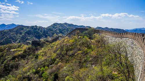 Wandern auf der chinesischen Mauer