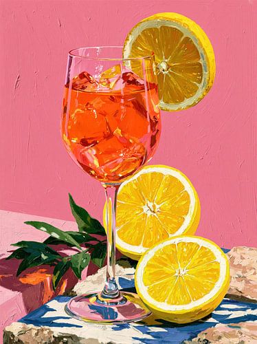 Pink Citrus Cocktail