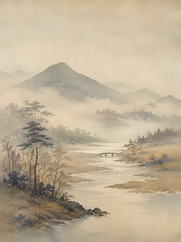Misty Mountain Lake