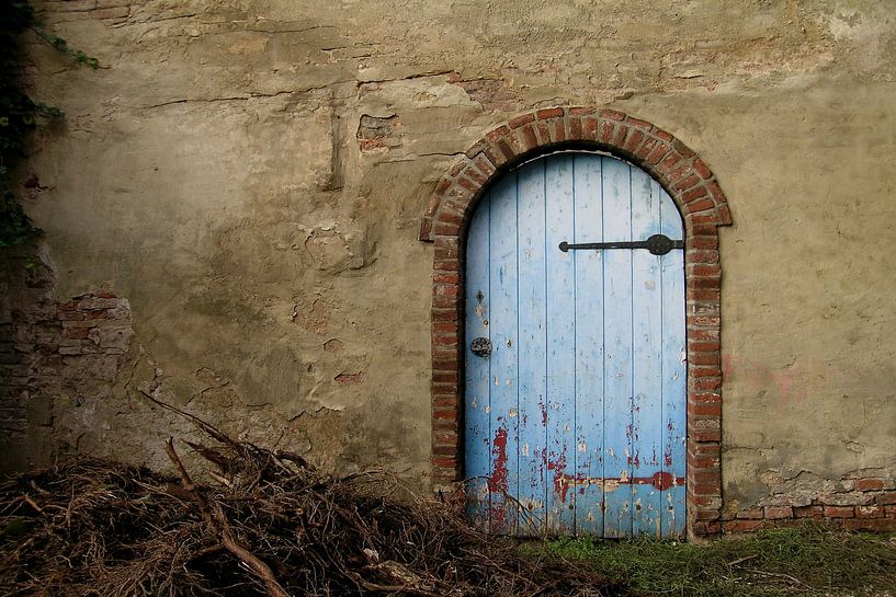 Die Blaue Tür. von JRobert Photography