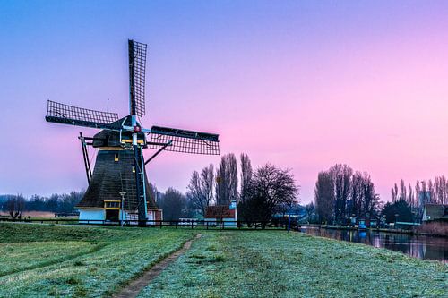 The Schaapweimolen in Rijswijk, the Netherlands
