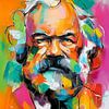 Karl Marx Porträt von ARTemberaubend