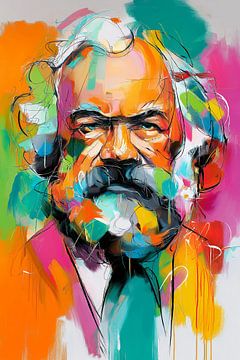 Karl Marx portret