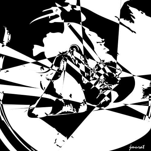 Abstracte kunst JM0051