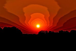 Der glühende Himmel