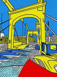 Magere Brug in Amsterdam von zam art