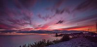 Sunset IJsselmeer by Marco Faasse thumbnail