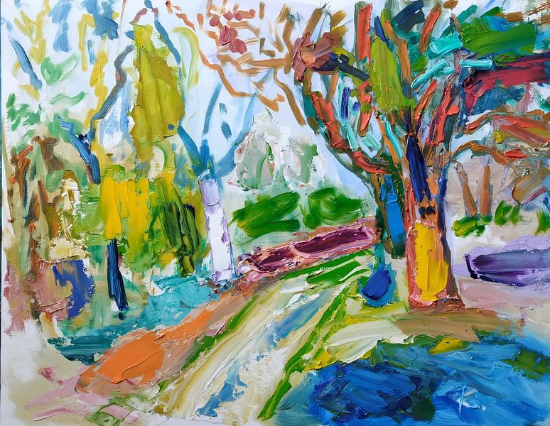 Eindruck Waldweg von Simon Borst