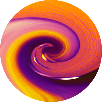 Twirl kleurig abstract