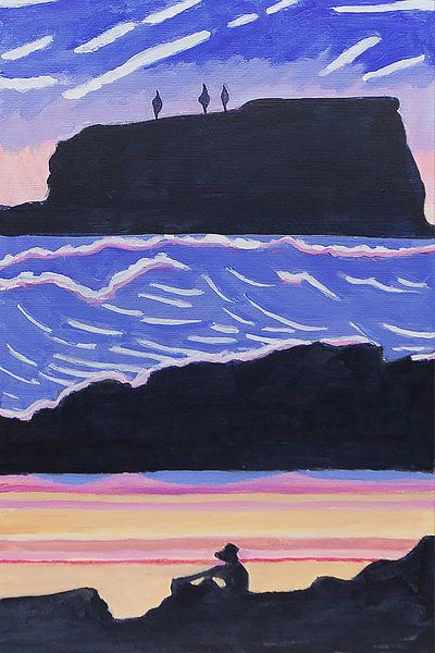 Atlantic coast van Antonie van Gelder Beeldend kunstenaar