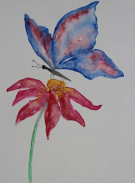 Butterfly kiss? par Anja Zinken Bertens