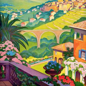 View on Vence sur Marja van den Hurk
