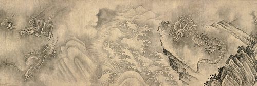 Chen Rong,Chinese draak kunst i, Chinese kunst afdrukken