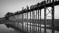 De U Bein Brug in Myanmar