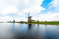 Kinderdijk Windmolens van Brian Morgan thumbnail