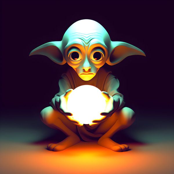 Lutin lumineux par Vythryd Arts