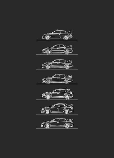 Subaru WRX Entwicklung von Artlines Design