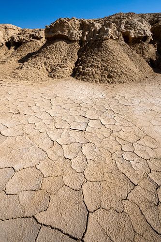 Sand moulds in Bardenas Reales (Spain)