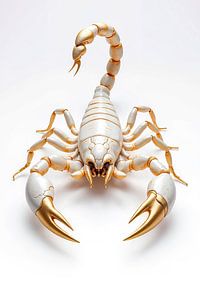 SKORPION: Premium Porträt Fine Art Wandbild