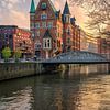 Speicherstadt in Hamburg, Deutschland von Michael Abid