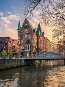 Speicherstadt à Hambourg, Allemagne
