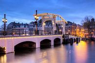 Skinny bridge blue hour von Dennis van de Water Miniaturansicht