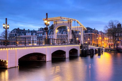 Skinny bridge blue hour