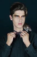 Man with Rat – Fine Art Portrait Photography