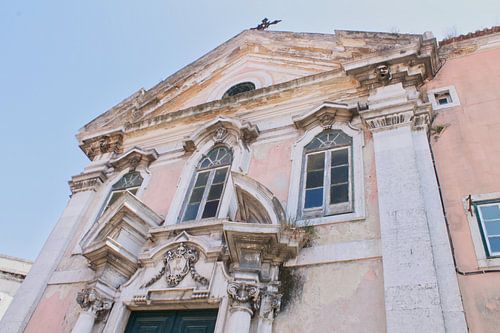 Pastel architectuur in Lissabon Portugal