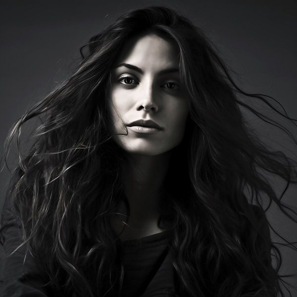 Portrait par fernlichtsicht