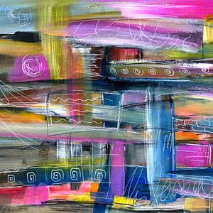 abstrakte Raumelemente -  Licht. Farbe. Leben