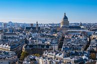 Gezicht op het Pantheon in Parijs, Frankrijk van Rico Ködder thumbnail