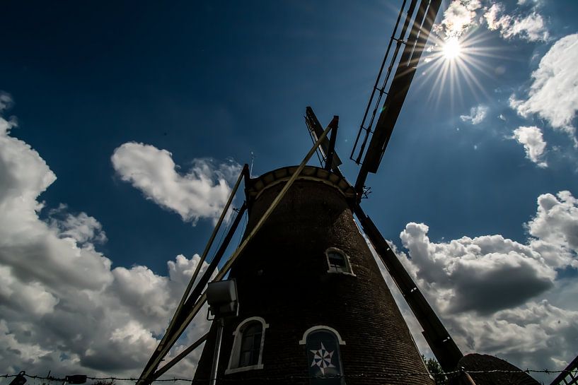 South mill in Groesbeek by Michael van Eijk