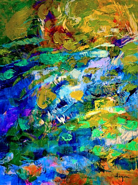 Von der Natur inspirierte Landschaft von Dorothy Fagan