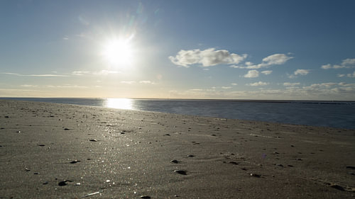 Sunset beach Hollum Ameland