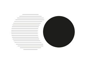Minimal Circle Print