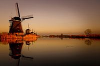 Sonnenuntergang bei Kinderdijk
