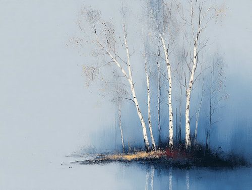 Birch reflection | Mirror of the Mist