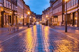 Wernigerode in the golden evening light