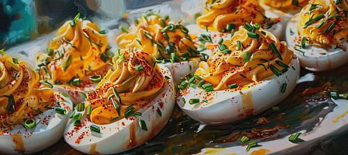 Gefüllte Eier | Kulinarische Künste