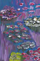Waterlelies - verbinding tussen donker en licht