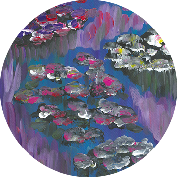 Waterlelies - verbinding tussen donker en licht