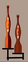 Peach Wine Antique Bottles