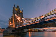 Tower Bridge over the Thames, London, England by Henk Meijer Photography thumbnail