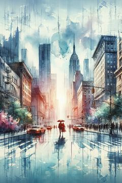 a walk in New York von Silvio Schoisswohl